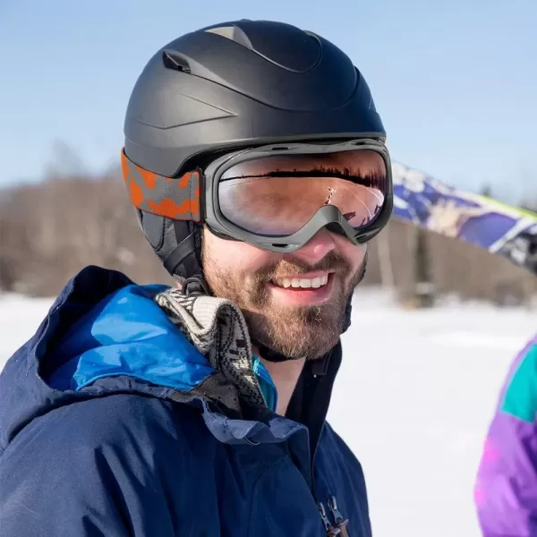 OutdoorMaster OTG Ski Goggles  Over Glasses SkiSnowboard Goggles for Men Women amp Youth  100 UV ProtectionVlt 25