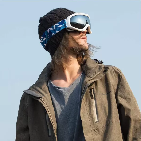 OutdoorMaster OTG Ski Goggles  Over Glasses SkiSnowboard Goggles for Men Women amp Youth  100 UV ProtectionVlt 98