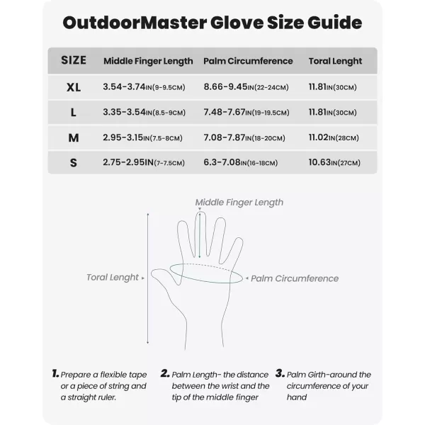 OutdoorMaster Ski Gloves for Men Women3Finger Snow Gloves Full Palm Touchscreen Snowboard Glove Adult Winter Snow Mittens for Skiing Snowboarding and MountaineeringPurple