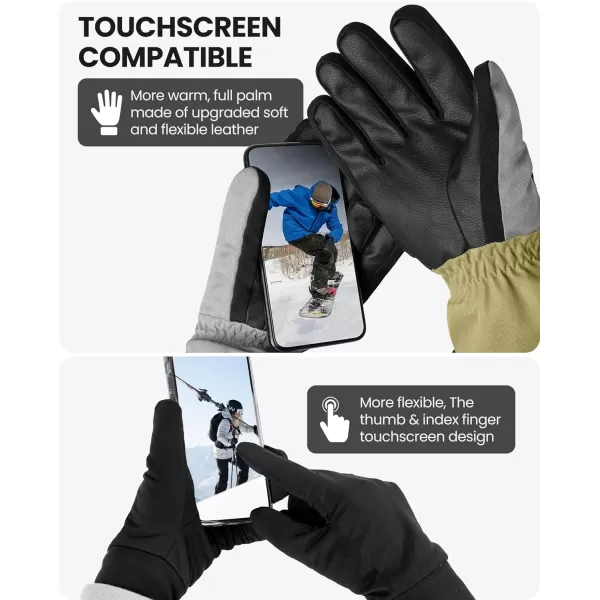 OutdoorMaster Ski amp Snow Gloves Winter Waterproof Thermal Gloves for Adult Men amp Women Winter Sports Skiing SnowboardingJungle