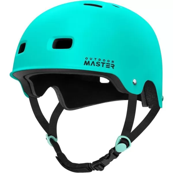 OutdoorMaster Skateboard Cycling HelmetBeetles SnugBike Helmet for Adults Youth  KidsTwo Removable Liners Ventilation MultiSport Commuter Scooter Roller Skate Inline Skating LongboardMint Green