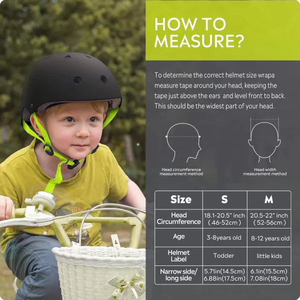 OutdoorMaster Youth  Kids Bike Helmet  Adjustable MultiSports Skateboard Helmet with Removable Liners for Balance Bike Toddler Scooter One Wheel HoverboardBlack Green