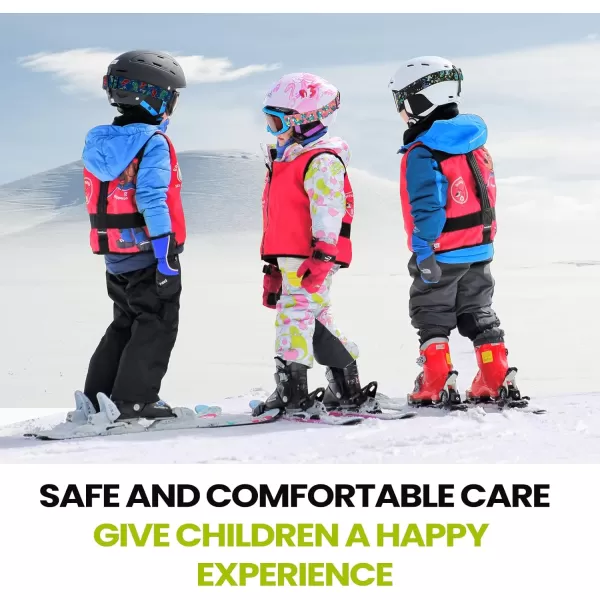 OutdoorMaster Kids Ski Goggles  Helmet Compatible Snow Goggles for Boys amp Girls with 100 UV ProtectionVlt 135