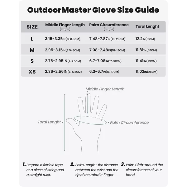 OutdoorMaster Ski amp Snow Gloves Winter Waterproof Thermal Gloves for Women Touchscreen Winter Outdoor Sports Skiing SnowboardingSilver