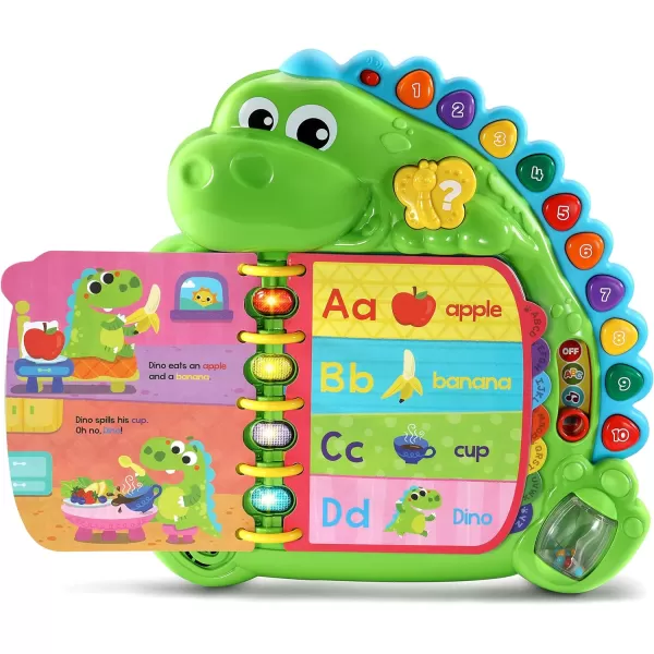 LeapFrog Dinos Delightful Day Alphabet Book GreenGreen