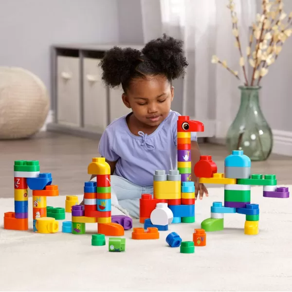 LeapFrog LeapBuilders 81Piece Jumbo Blocks Box Pink24 months to 5 yearsGreen