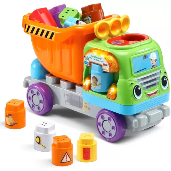 LeapFrog LeapBuilders Store and Go Dump Truck MulticolorLeapFrog LeapBuilders Store and Go Dump Truck Multicolor