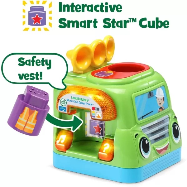 LeapFrog LeapBuilders Store and Go Dump Truck MulticolorLeapFrog LeapBuilders Store and Go Dump Truck Multicolor