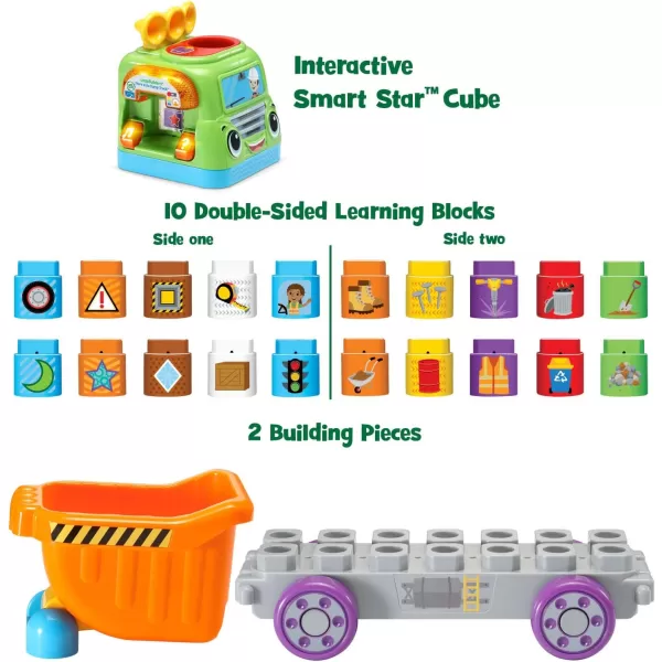 LeapFrog LeapBuilders Store and Go Dump Truck MulticolorLeapFrog LeapBuilders Store and Go Dump Truck Multicolor