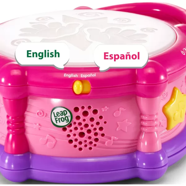 LeapFrog Learn amp Groove Color Play Drum Bilingual Pink Amazon ExclusiveLeapFrog Learn amp Groove Color Play Drum Bilingual Pink Amazon Exclusive