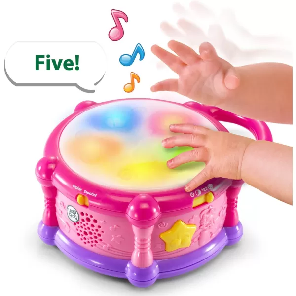 LeapFrog Learn amp Groove Color Play Drum Bilingual Pink Amazon ExclusiveLeapFrog Learn amp Groove Color Play Drum Bilingual Pink Amazon Exclusive