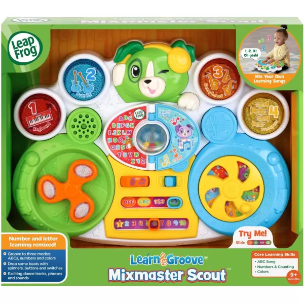 LeapFrog Learn amp Groove Mixmaster Scout GreenLeapFrog Learn amp Groove Mixmaster Scout Green