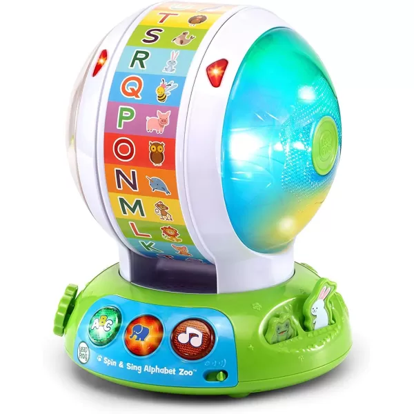 LeapFrog Spin and Sing Alphabet Zoo Amazon Exclusive PinkBlue Zoo