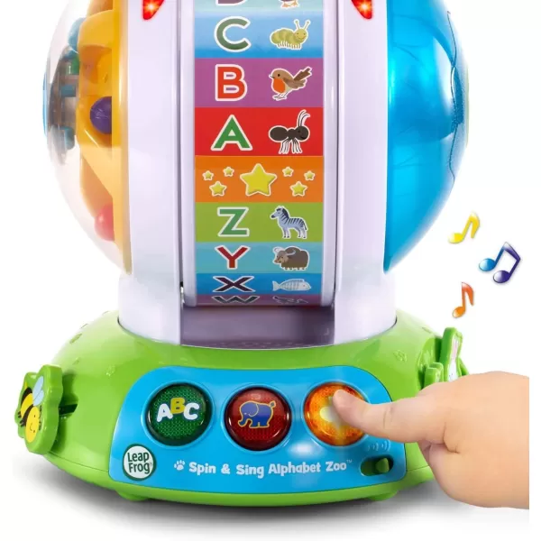 LeapFrog Spin and Sing Alphabet Zoo Amazon Exclusive PinkBlue Zoo