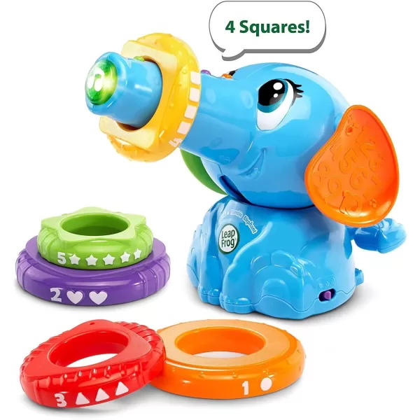 LeapFrog Stack and Tumble Elephant Amazon Exclusive Purple 6 piecesBlue