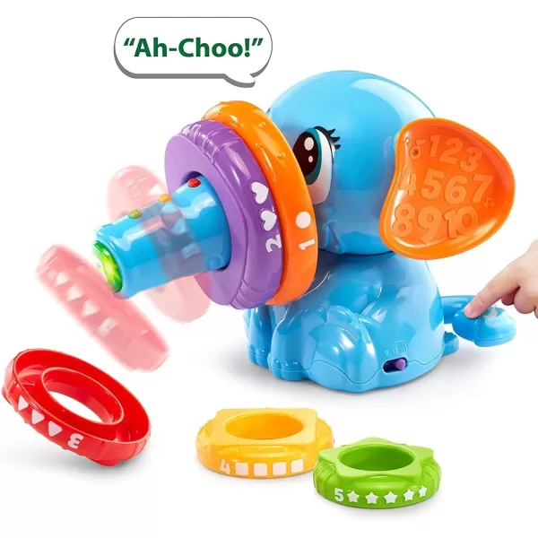 LeapFrog Stack and Tumble Elephant Amazon Exclusive Purple 6 piecesBlue