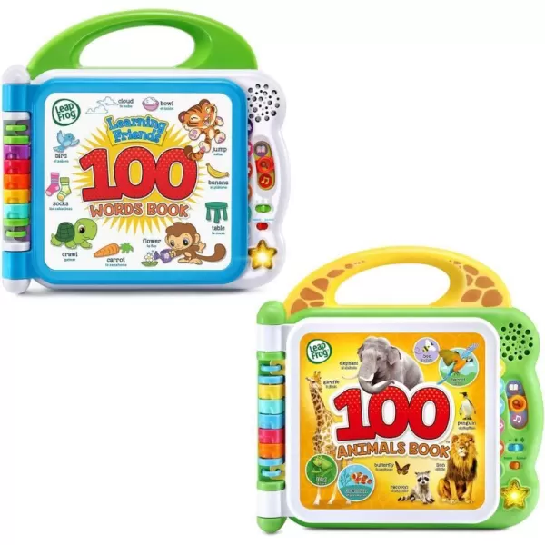 LeapFrog 100 Words and 100 Animals Book Set Frustration Free PackagingLeapFrog 100 Words and 100 Animals Book Set Frustration Free Packaging