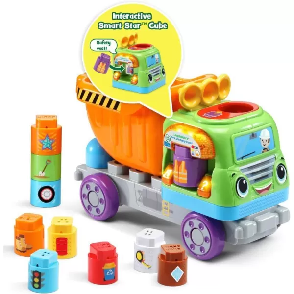 LeapFrog LeapBuilders Store and Go Dump Truck MulticolorLeapFrog LeapBuilders Store and Go Dump Truck Multicolor