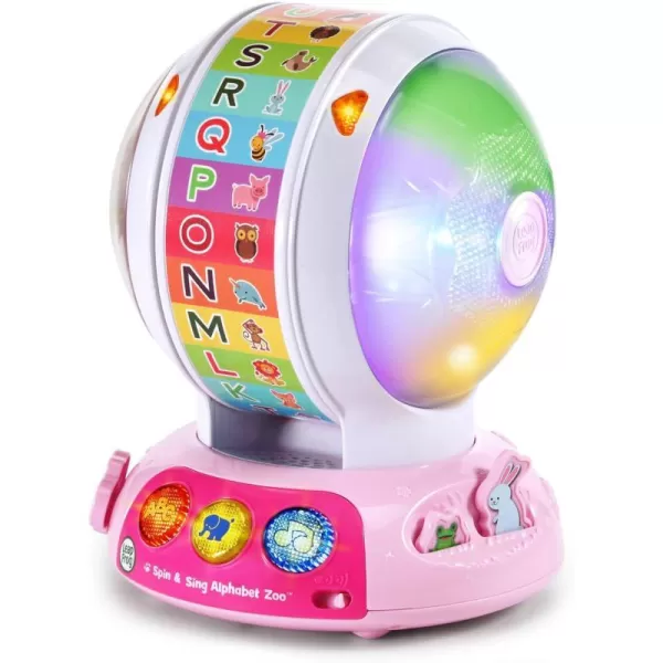 LeapFrog Spin and Sing Alphabet Zoo Amazon Exclusive PinkPink Zoo