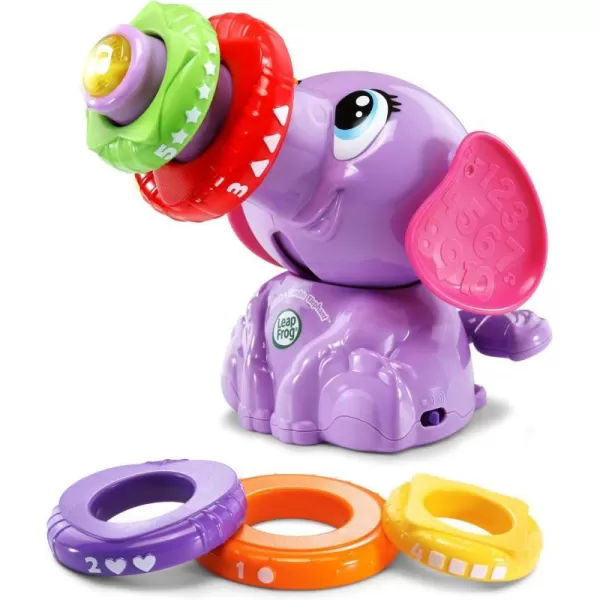 LeapFrog Stack and Tumble Elephant Amazon Exclusive Purple 6 piecesPurple