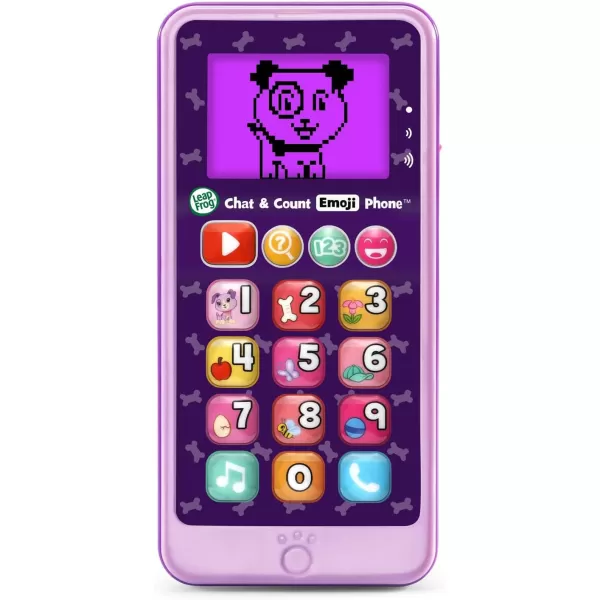 LeapFrog Chat and Count Emoji Phone PurplePurple