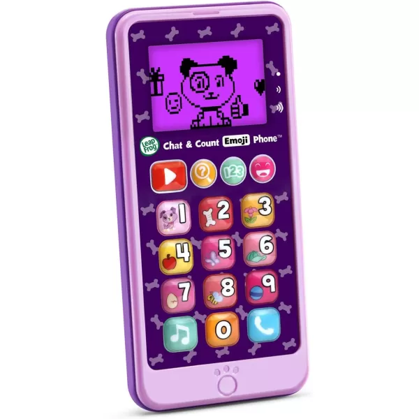 LeapFrog Chat and Count Emoji Phone PurplePurple