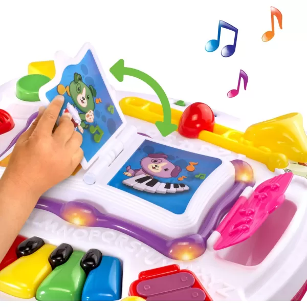 LeapFrog Learn and Groove Musical Table Frustration Free Packaging GreenPink Standard Packaging