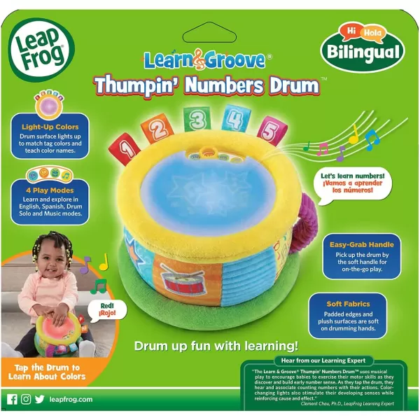 LeapFrog Learn and Groove Thumpin Numbers DrumLeapFrog Learn and Groove Thumpin Numbers Drum