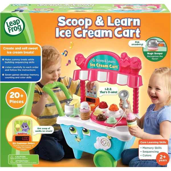 LeapFrog Scoop and Learn Ice Cream Cart For 24 months to 60 monthsLeapFrog Scoop and Learn Ice Cream Cart For 24 months to 60 months