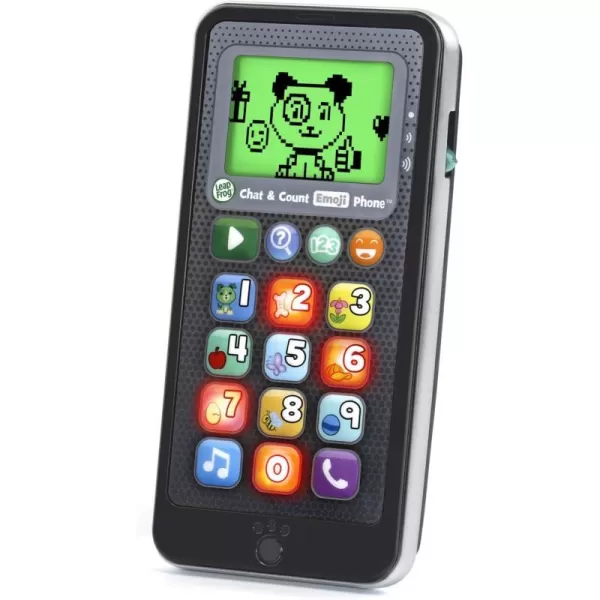 LeapFrog Chat and Count Emoji Phone PurpleBlack