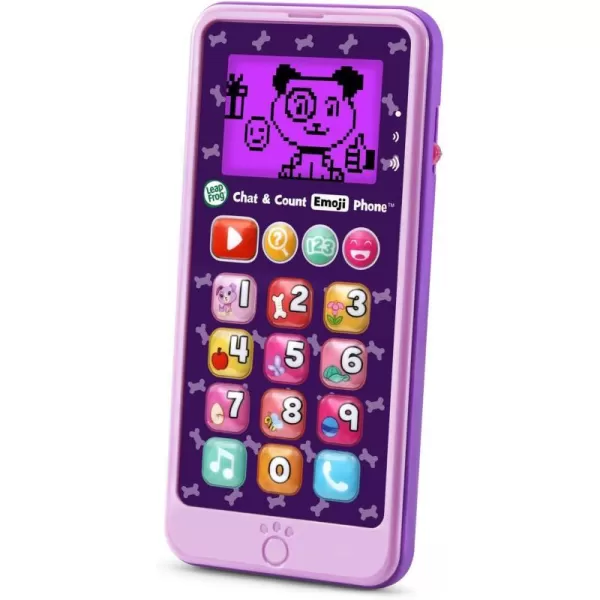 LeapFrog Chat and Count Emoji Phone PurplePurple