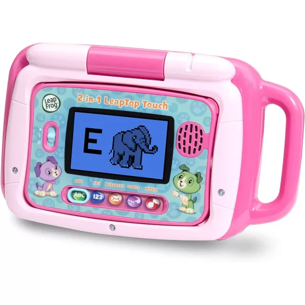 LeapFrog 2in1 Leaptop Touch Frustration Free Packaging PinkPink Standard Packaging