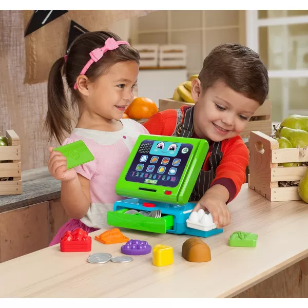 LeapFrog Count Along Cash Register Green 2 years to 4 years 88Wx75Hx55D cmwithout batteries