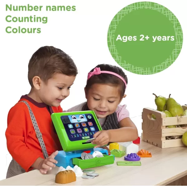 LeapFrog Count Along Cash Register Green 2 years to 4 years 88Wx75Hx55D cmwithout batteries