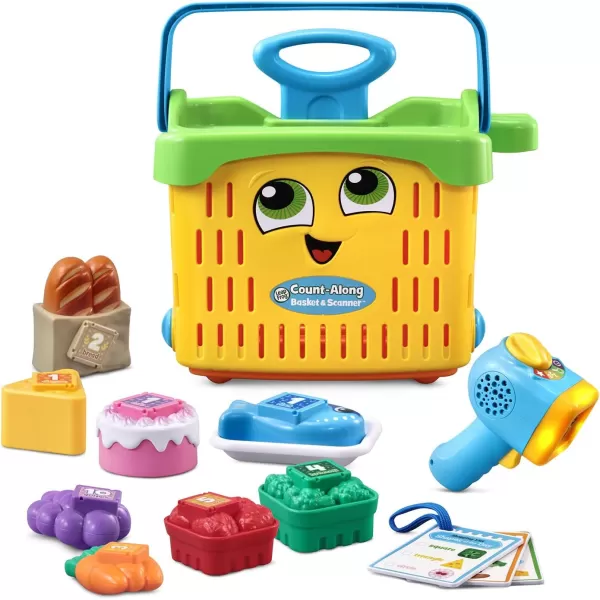 LeapFrog CountAlong Basket and Scanner MulticolorLeapFrog CountAlong Basket and Scanner Multicolor