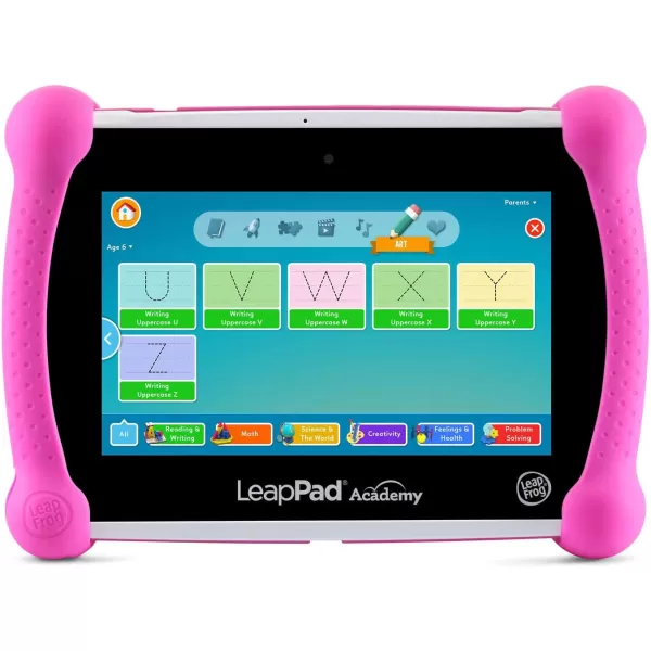 LeapFrog LeapPad Academy Kids Learning Tablet GreenPink