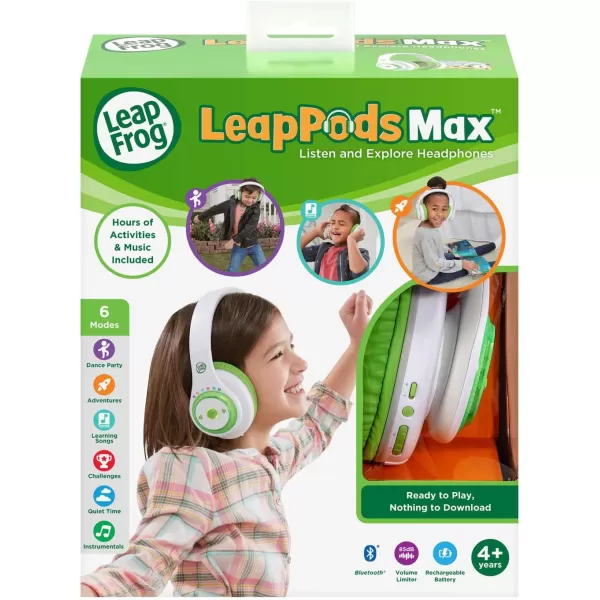 LeapFrog LeapPods Max  WhiteLeapFrog LeapPods Max  White