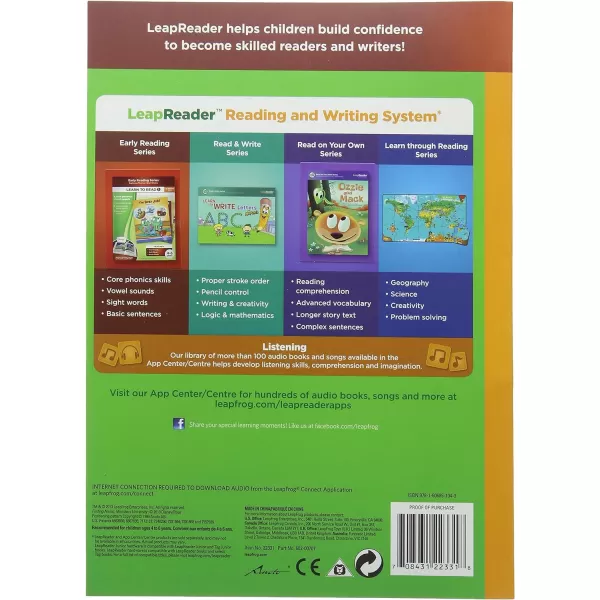 LeapFrog LeapReader Reading and Writing System GreenGreen