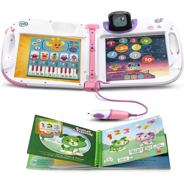 LeapFrog LeapStart 3D Interactive Learning System GreenPink FrustrationFree Packaging