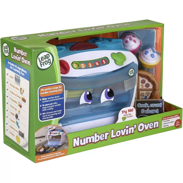 LeapFrog Number Lovin Oven Pink Amazon ExclusiveTeal Standard Packaging