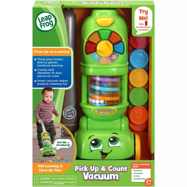 LeapFrog Pick Up and Count Vacuum PinkGreen