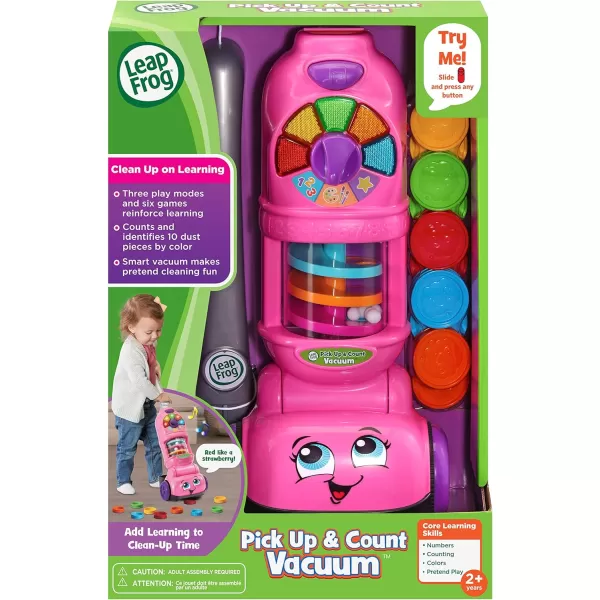 LeapFrog Pick Up and Count Vacuum PinkPink