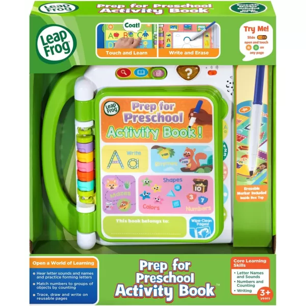 LeapFrog Prep for Preschool Activity BookGreenGreen