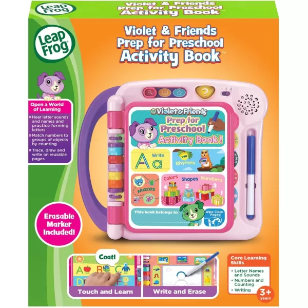 LeapFrog Prep for Preschool Activity BookGreenPink