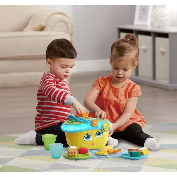 LeapFrog Shapes and Sharing Picnic Basket Frustration Free Packaging Pink 622 x 866 x 669 inchesStandard Packaging Yellow