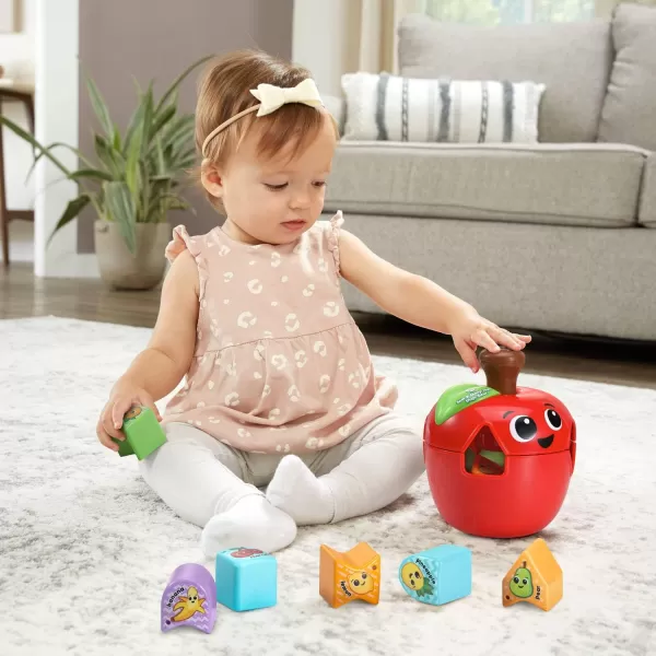 LeapFrog Spin and Change Apple Shape SorterLeapFrog Spin and Change Apple Shape Sorter