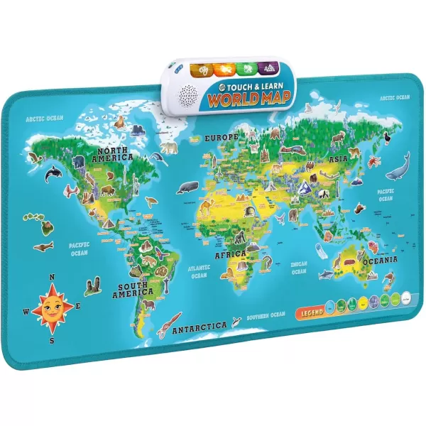 LeapFrog Touch amp Learn World Map English VersionLeapFrog Touch amp Learn World Map English Version