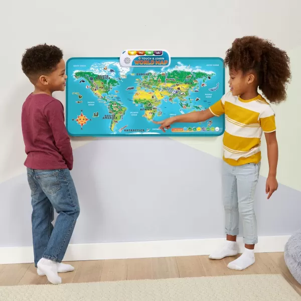 LeapFrog Touch amp Learn World Map English VersionLeapFrog Touch amp Learn World Map English Version