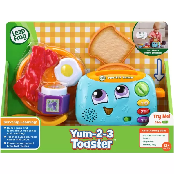 LeapFrog Yum23 Toaster  TealLeapFrog Yum23 Toaster  Teal