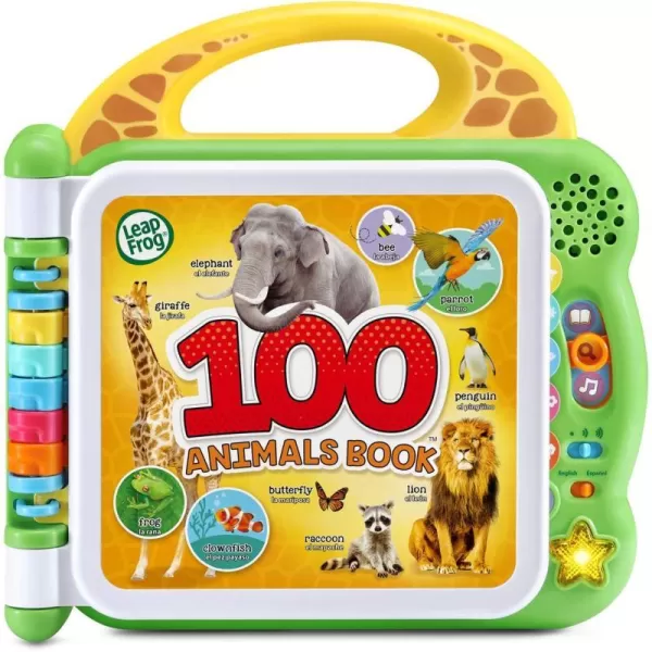 LeapFrog Learning Friends 100 Words BookStandard Packaging Animals Green